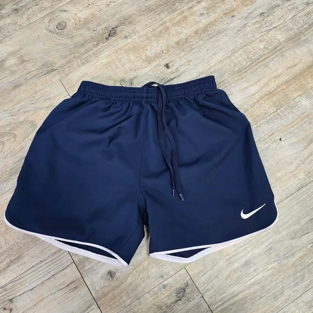 Nike Dri-Fit Shorts Size XS Navy White Athletic Gym Workout